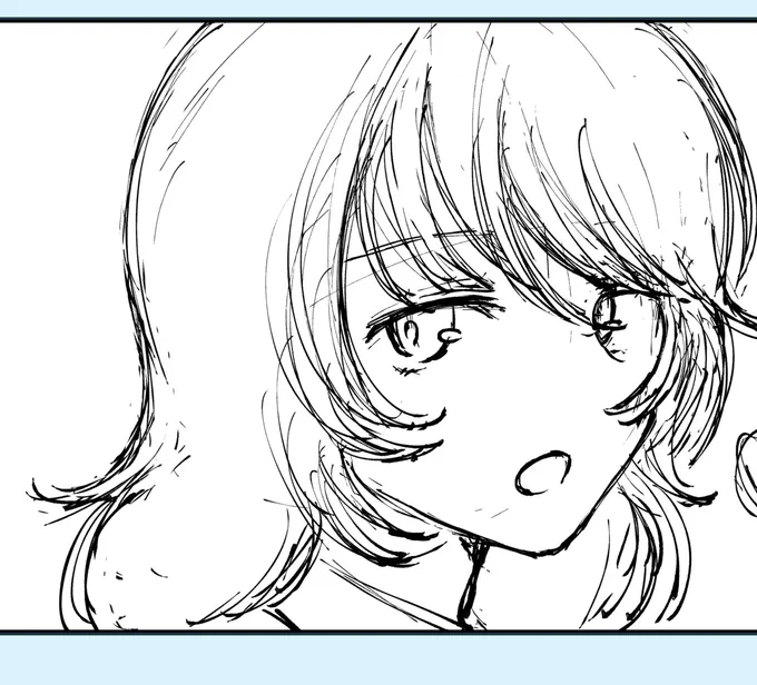 初めて描く安藤 