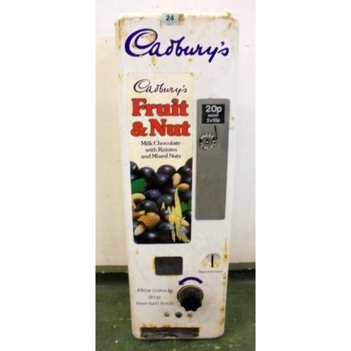 The MD guide to the 20 greatest chocolate bars of all time. In order. Number 15Cadbury's Fruit and NutBUT ONLY FROM A DESOLATE TRAIN STATION VENDING MACHINE