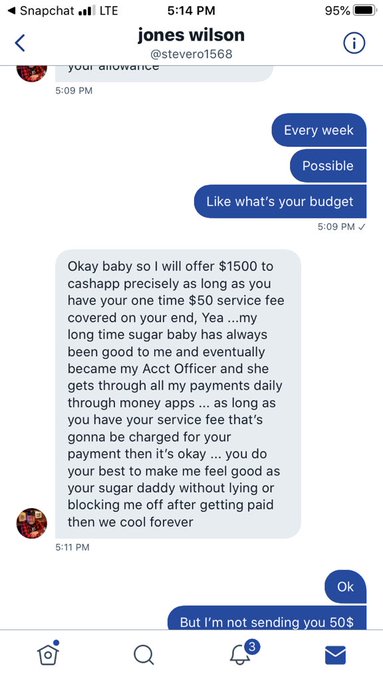 This stupid ask asks for you money from you when he has 70 cents in his balance blacklist this scam ladies<a href="/tag/sexy"class="tags"><span>#sexy</span></a><a href="/tag/snapchatpremium"class="tags"><span>#snapchatpremium</span></a><a href="/tag/premiumbuyers"class="tags"><span>#premiumbuyers</span></a>