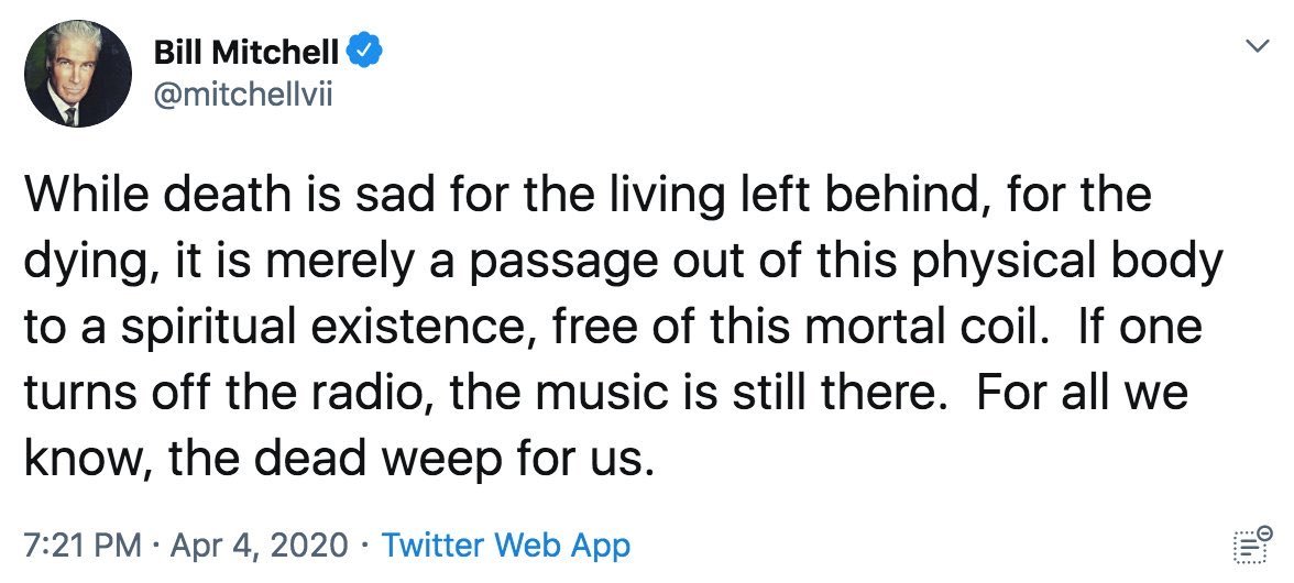 That time when Bill Mitchell was downplaying death to reopen the economy sooner during COVID. #RIPBillMitchellsAccount  #ItsJustMath