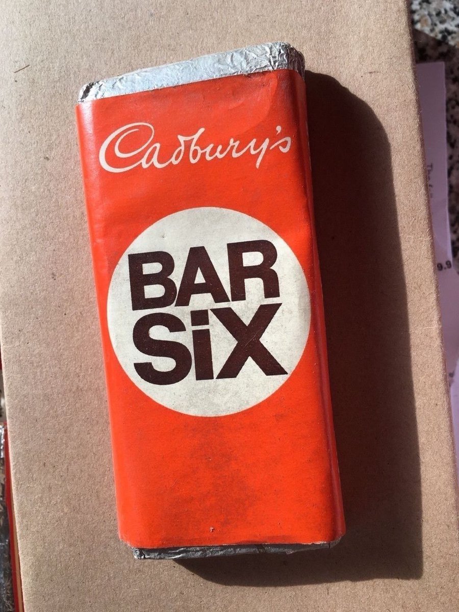 The MD guide to the 20 greatest chocolate bars of all time. In order. Number 14The Bar SixClassic packaging.