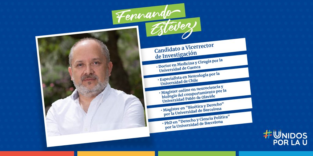 FernandoPautaC's tweet photo. Un orgullo participar como candidato a la maxima autoridad de la @udecuenca, junto a distinguidos profesionales como son Gabriela Álava y Fernando Estévez.  ⁣
⁣
➡️ Los invito a que conozcan un poco más sobre sus perfiles profesionales.  ¡Estamos #UnidosPorLaU! https://t.co/hXaTOaQ3HW