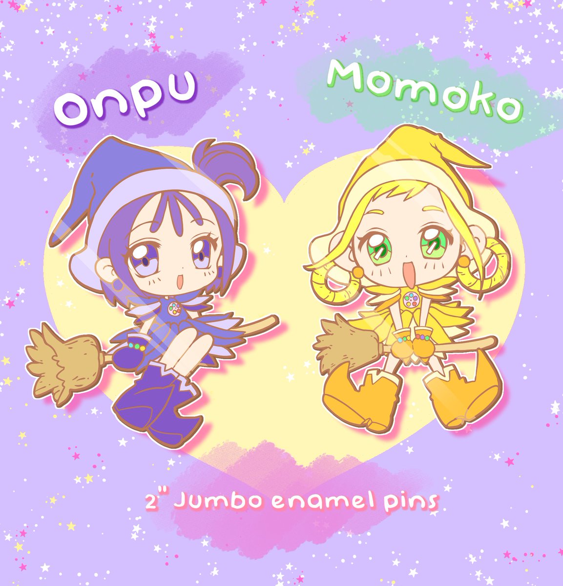 New magical girl enamel pin pre-orders are up now~> https://t.co/uLYmFR4vvx
Thanks all!⭐️ 