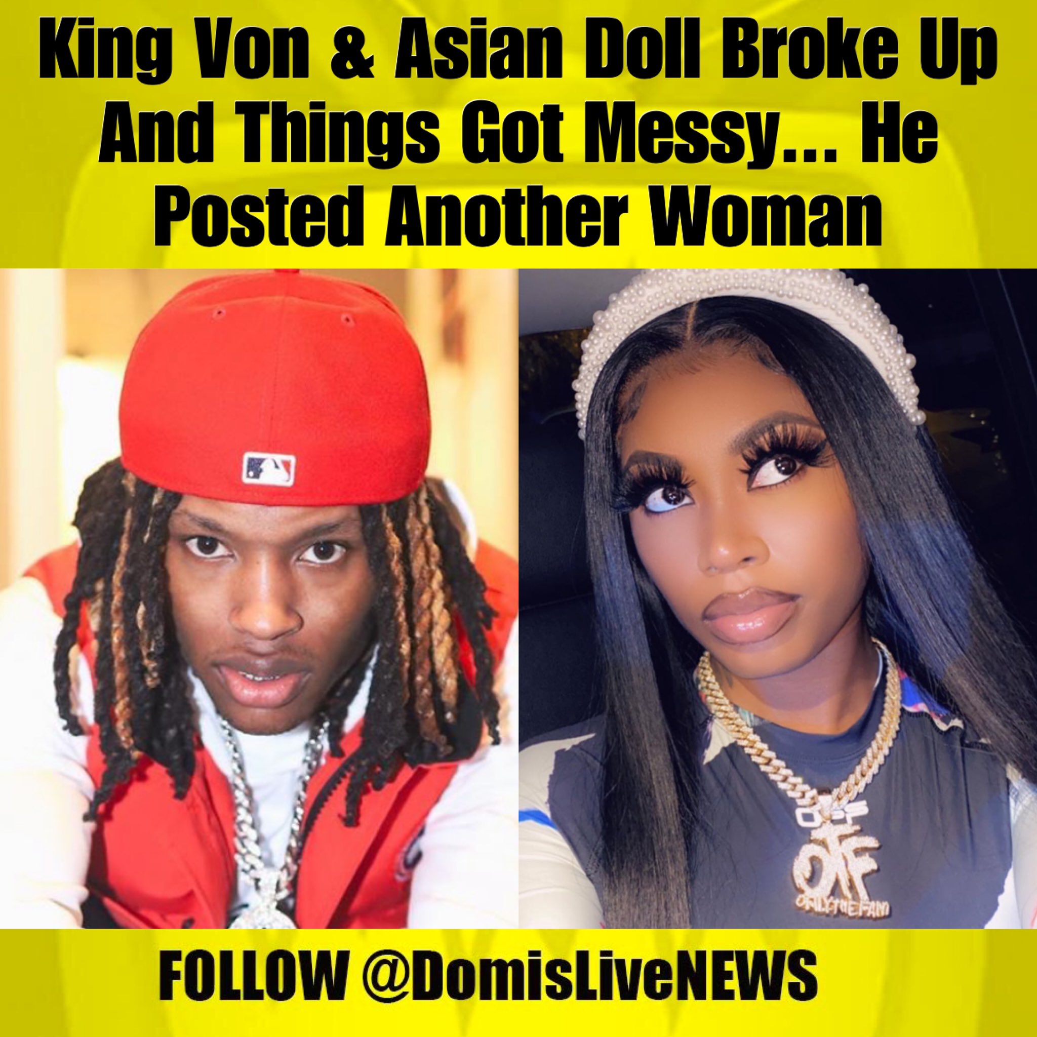 Asian Doll & The Mother Of King Von's Son Exchange Words On Twitter