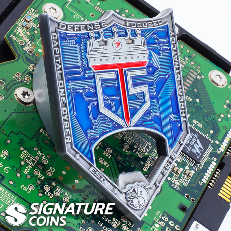 signature_coins's tweet photo. Challenge Coin Breakdown:
๐น Plating: Antique Silver
๐ธ Edge: Standard
๐น Colors: Soft Enamel and Translucent Blue
๐ธ Size: 2.25" x 1.65"
๐น Add Ons: Bottle Opener, Sequential Numbering
#ChooseSignature #signaturecoins #CustomCoin #coinmaker #cybercoins #techcoins #bottleopeners https://t.co/XPxvHdNvxk