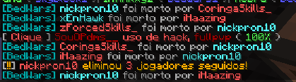 NetworkSkycraft's tweet photo. 🔥 | Triple Kill! O jogador nickpron10 do clã Tio acaba de fazer três abates seguidos! #GoTio #GoSWORD
| Acompanhe a #LigaBedwarsSC agora em: https://t.co/rjoq5aOXpq https://t.co/0GsP5mxQH1