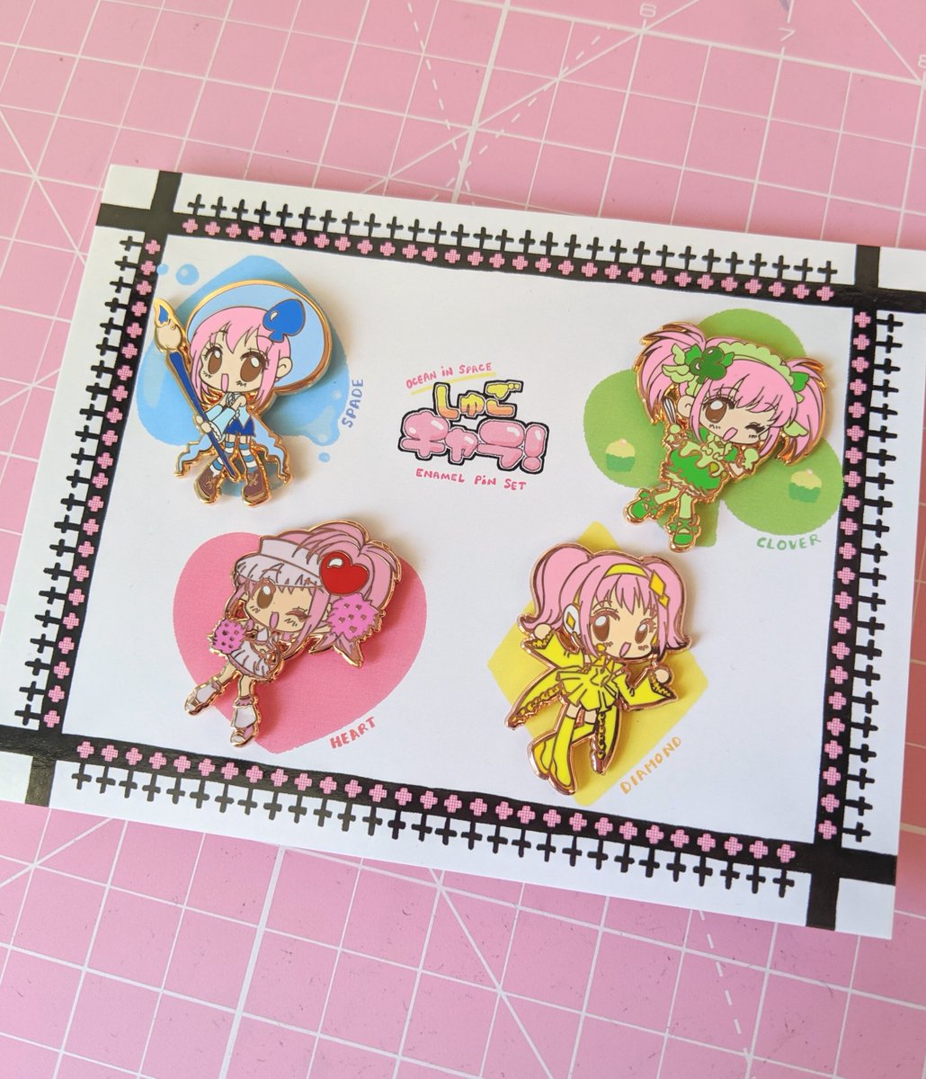 New magical girl enamel pin pre-orders are up now~> https://t.co/uLYmFR4vvx
Thanks all!⭐️ 