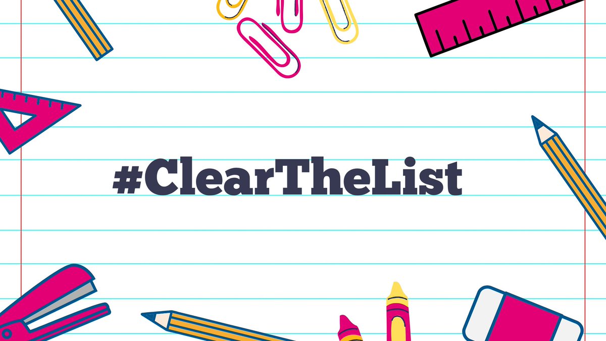 Teachers! Share your Amazon wish list with #ClearTheList for the chance to have <a href="/TMobile/">T-Mobile</a> clear it for you! <a href="/Mmsalazar7/">Melissa salazar</a>