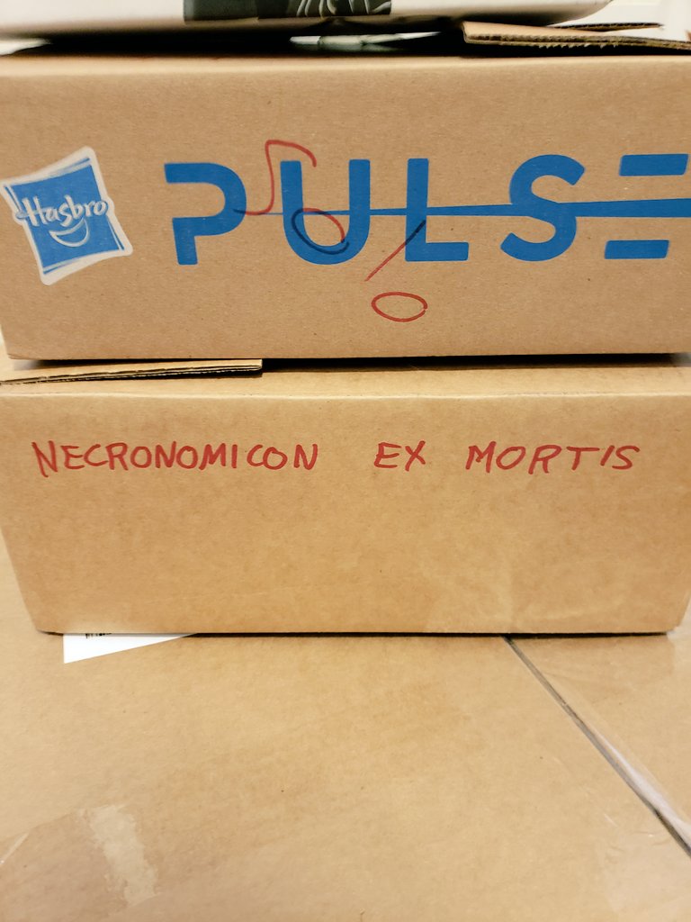 chrome_ghost's tweet photo. Packing for an eventual move and realizing how odd things must seem to 'normal' people #evil_dead https://t.co/GAdjOAlxJZ