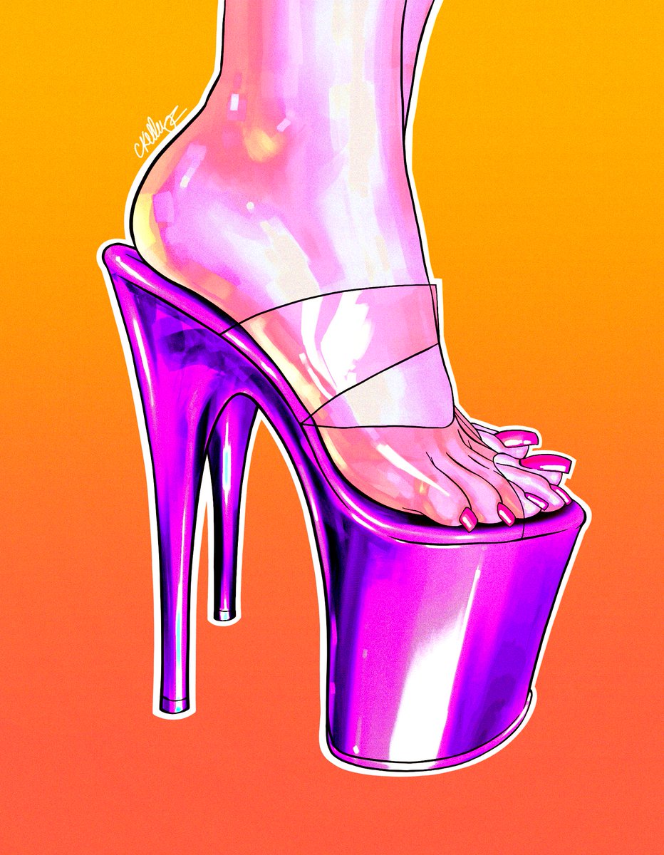 toenailprint's tweet photo. Beautiful long toenails and a pair of platform pleasers. Couldn’t ask for more. 😍 @Sexy_Lena_net @pleaser_shoes #longtoenails #eroticart #pleasershoes https://t.co/GvUrM6hLD1