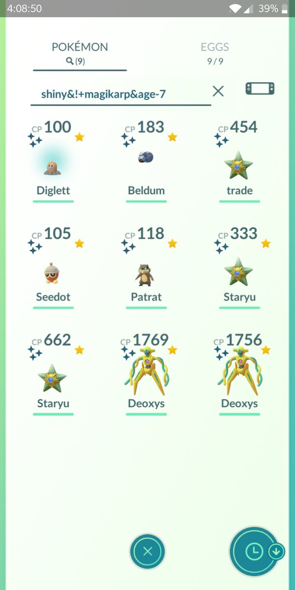 WhatUpMC's tweet photo. Didn't really raid Deoxys or Unown, saving up passes for Roggenrola and Genesect kinda 🤩
#PokemonGO #EnigmaWeek https://t.co/yLsmvgpNz0