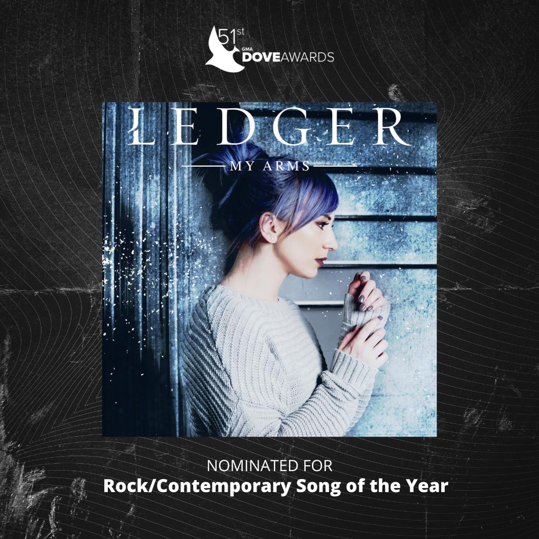 It was a privilege and a dream to perform with <a href="/tobymac/">TobyMac</a> at the Dove Awards last year. To fast forward to this year, and receive two nominations with <a href="/skilletmusic/">Skillet</a>, but to also receive my first ever nomination as the solo artist LEDGER for my song “My Arms” feels truly surreal!