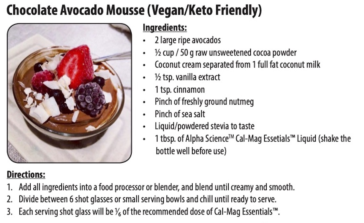 AlphaScienceLab's tweet photo. Chocolate Avocado Mousse Recipe. Vegan and Keto Friendly
#chocolatemousse #recipe #ketofriendly #vegandessert #alphasciencelabs https://t.co/tSJfssKH7i