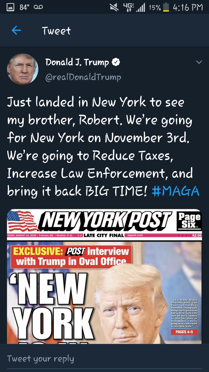 Alec_M_Currier's tweet photo. @realDonaldTrump knows What's up. . #Q #SCOTUS #PresidentT #IR #CallbacksMatter π https://t.co/4KIEiS5eLz