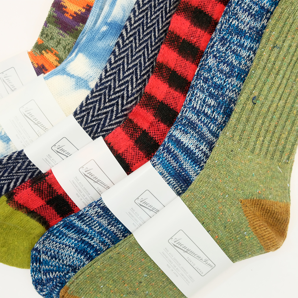 MuddyGeorge's tweet photo. The first FW20 delivery has landed and it's from our friends in Tokyo, #AnonymousIsm. Featuring a mix of fan favourites and new favourites, there is something for everyone. 🧦 🇯🇵 #madeinJapan #socks#Toronto #ShopLocal #Menswear #MensStyle #Mensfashion #slowfashion #shopsmall https://t.co/FbH9kTf7za