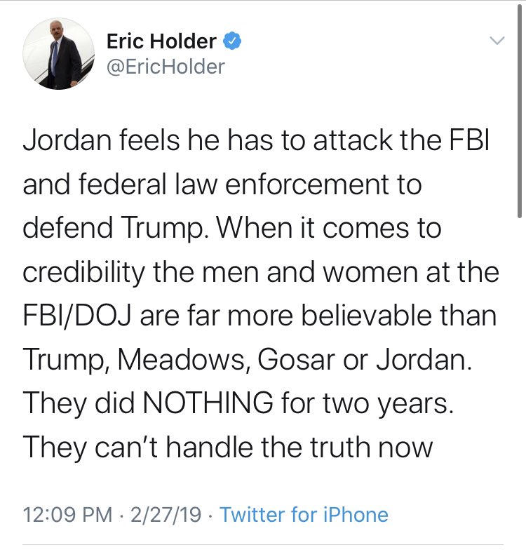  @EricHolder made this one personal by calling out my former boss  @DrPaulGosar. Still looking to vouch for their credibility today, Eric? Any thoughts on why maybe people who are committed to improving our country may want to get to the bottom of this?