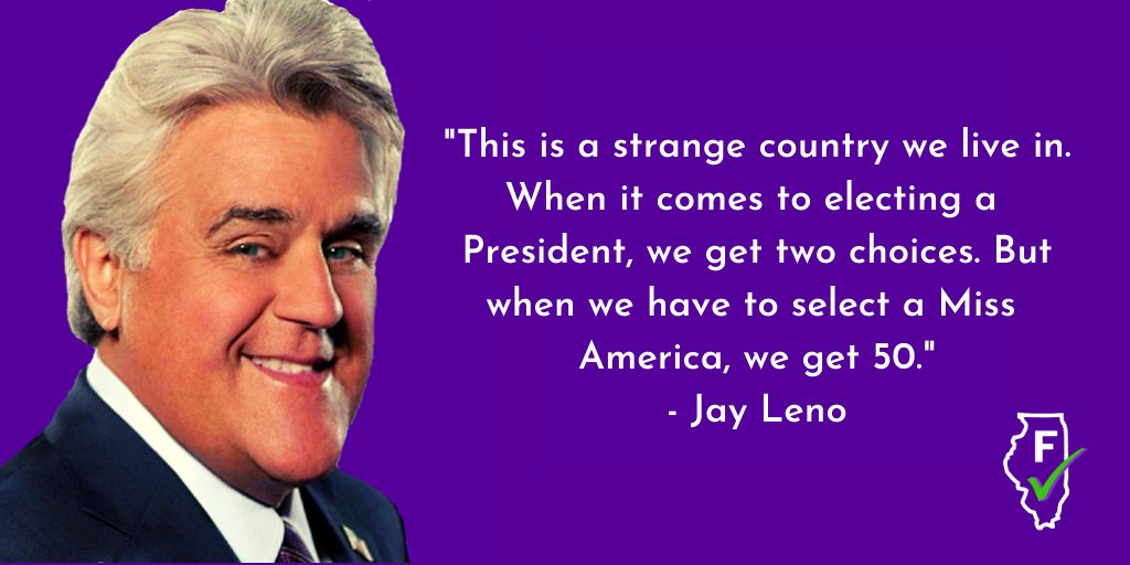 FairVoteIL's tweet photo. Yes, Jay, we agree. It IS weird. But we're fixing it!
Ranked Choice Voting - More choices! No spoilers!
#rankedchoicevoting #UnrigIllinois #JayisBae https://t.co/TKRpsEtpjA