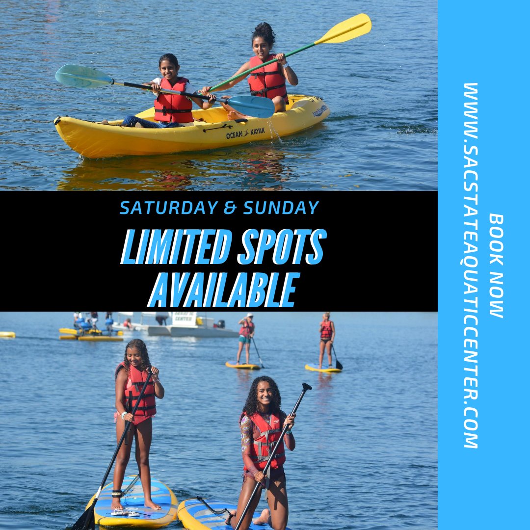 SacStateAC's tweet photo. Make sure to book those time slots! No better way to beat the heat than on the water!

#LakeLife #LakeNatoma #BoatingSafety #IAmASI https://t.co/zdGHONqLNH