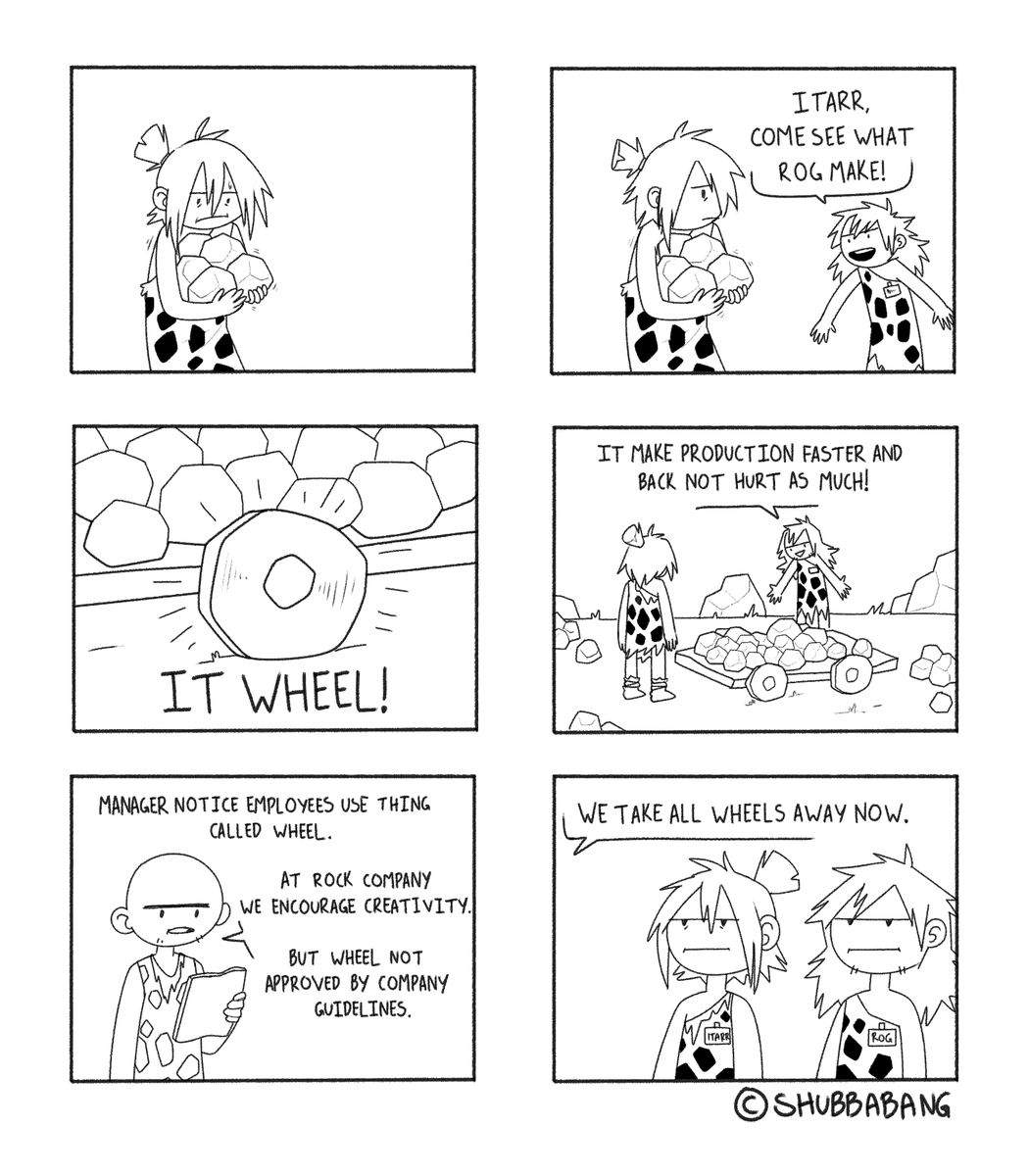 That tweet I made about retail but in comic form now 