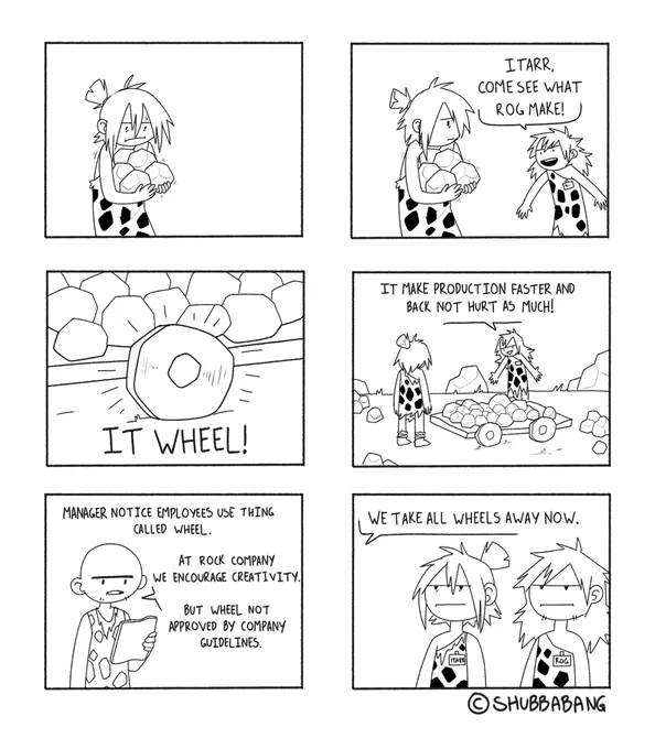 That tweet I made about retail but in comic form now 
