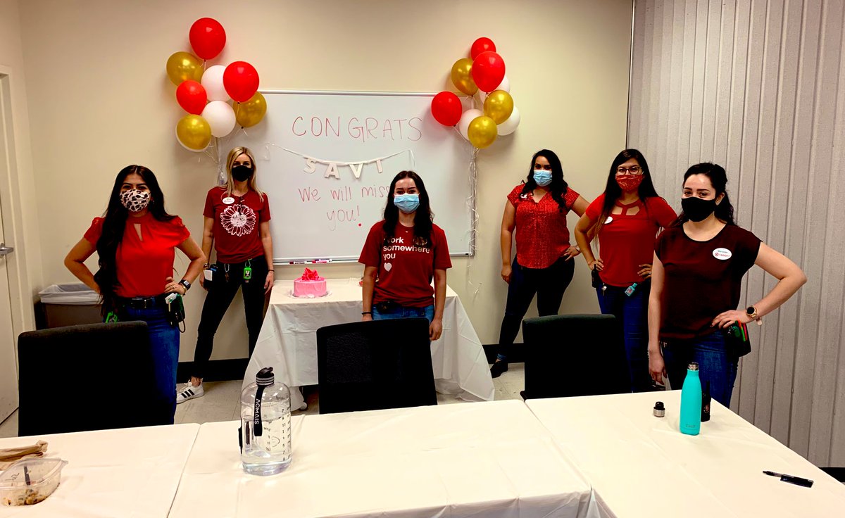 Congratulations to <a href="/saviraeee15/">saviana</a> for finishing your internship program at 🎯. We were so lucky to have you and wish you all the best in your future endeavors. @lizfromtarget <a href="/Cinn1384/">Cinthya Ramirez</a> <a href="/MercedesMagal12/">Mercedes</a> <a href="/YeseniaTARGET/">Yesenia</a> <a href="/LoriRamHRBP/">Lori Ramirez</a> <a href="/ginajoosten/">Gina Joosten</a> <a href="/salamlazkani/">salamlazkani</a> #Worksomewhereyoulove