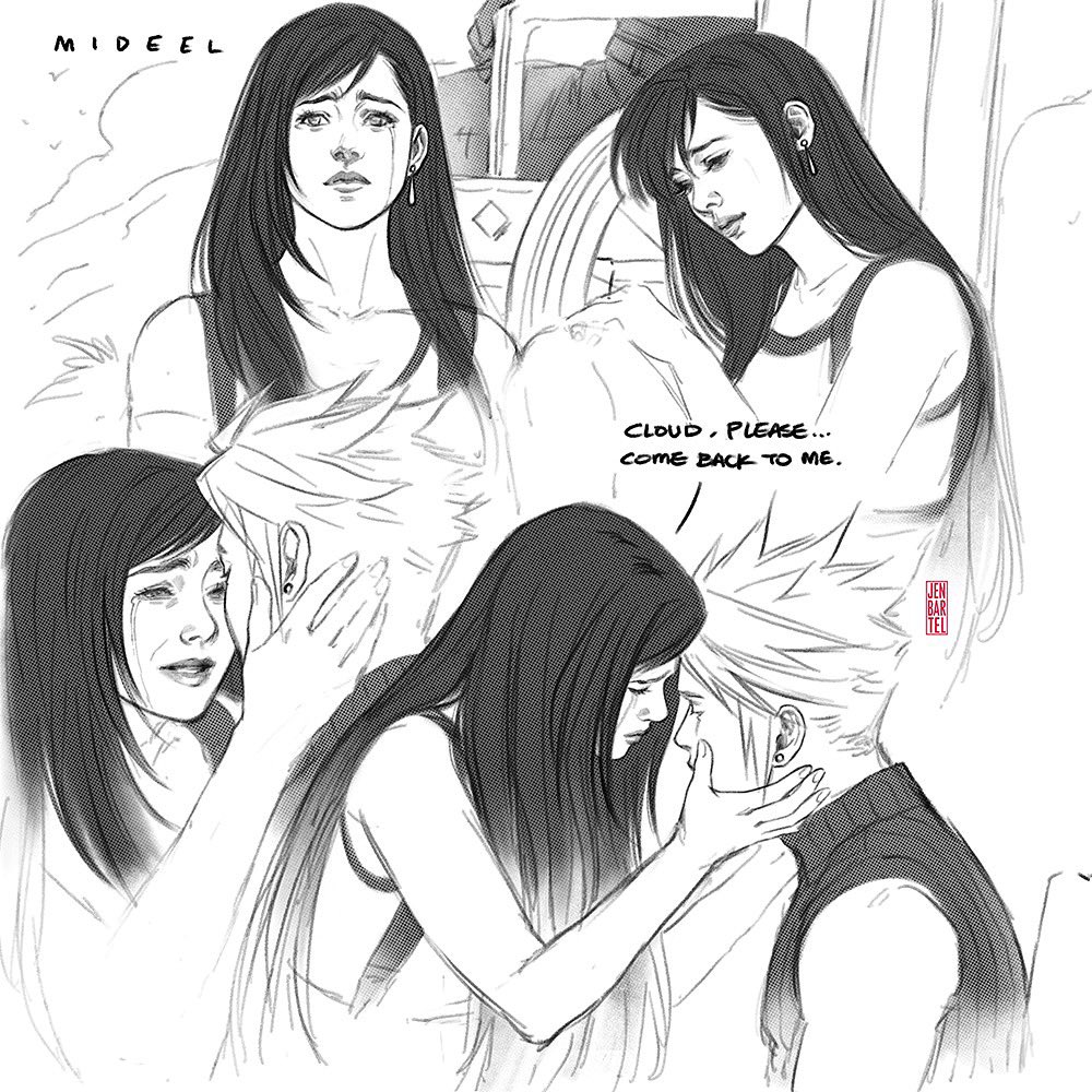 Mideel #FF7 #Cloti 