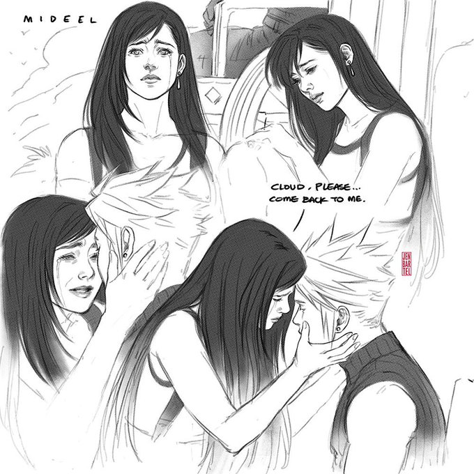 Mideel #FF7 #Cloti 