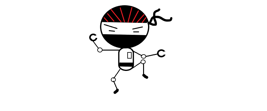 just_Vic6's tweet photo. Meet Beep, the robotic Ninja😎 https://t.co/AISg5xyXrM