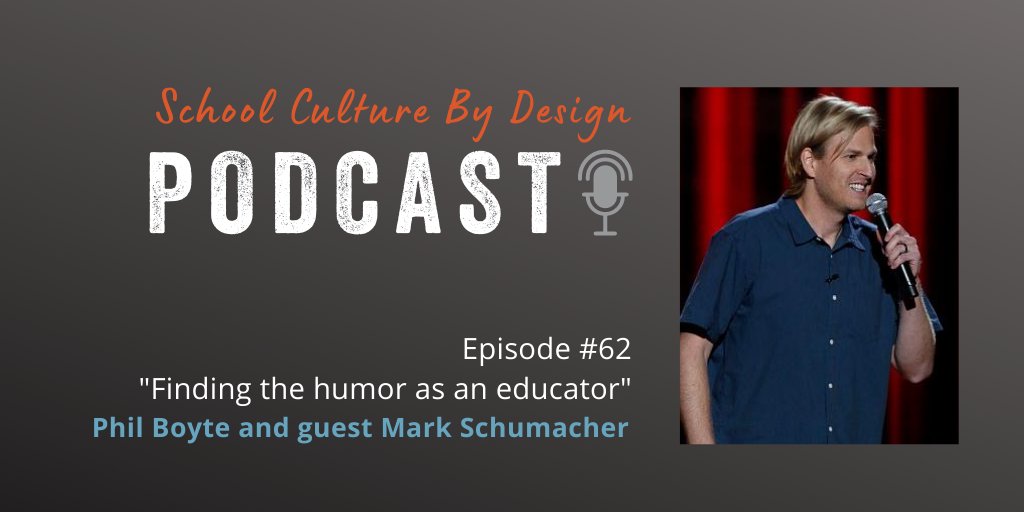 learning4lvng's tweet photo. 🎙️#SchoolCultureByDesign #PODCAST 🎙️

Listen in as @philboyte and @markschumacher, former teacher turned keynote speaker &amp; stand up comedian, share some educational humor!

Hear ideas on how you can find more humor in the world around you!

🎧 https://t.co/GnxEczgy9z 🎧 https://t.co/xPRHWbT87g