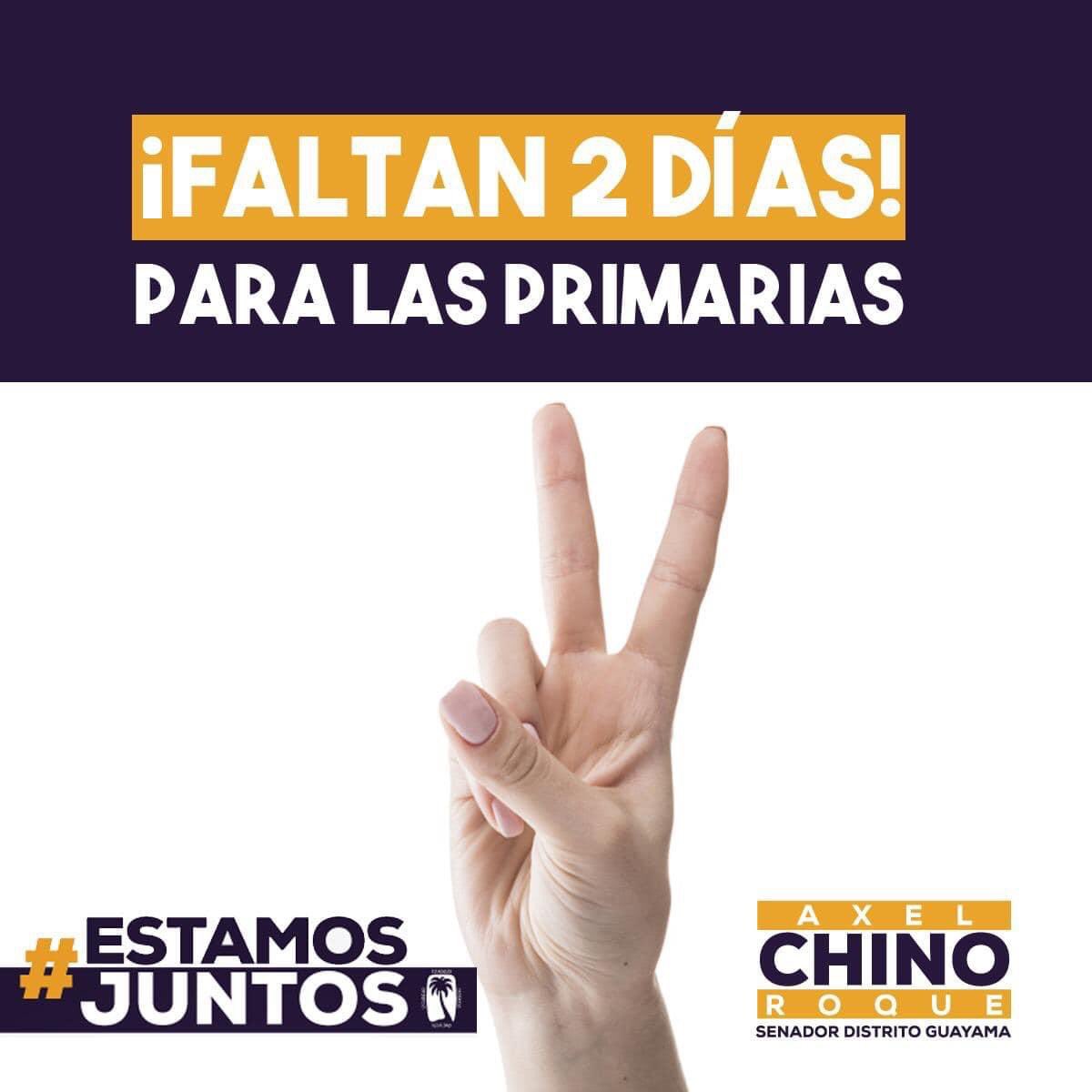 Estamos a 2 días de Celebrar la democracia de manera responsable y cuidando siempre la salud e integridad de todos. 

#EstamosJuntos