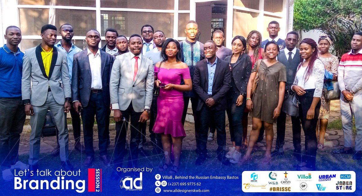 AllKwb's tweet photo. Second session of the Meetup: on "let's talk about Branding"

We thank the panelits, our patners. @villab_hub  the house were dreams are possible.

We thank all the the invitee's from session 1 to session 2.

Stay tuned more concepts are coming on.

#branding #brandingincameroon https://t.co/jx8xiYun8s