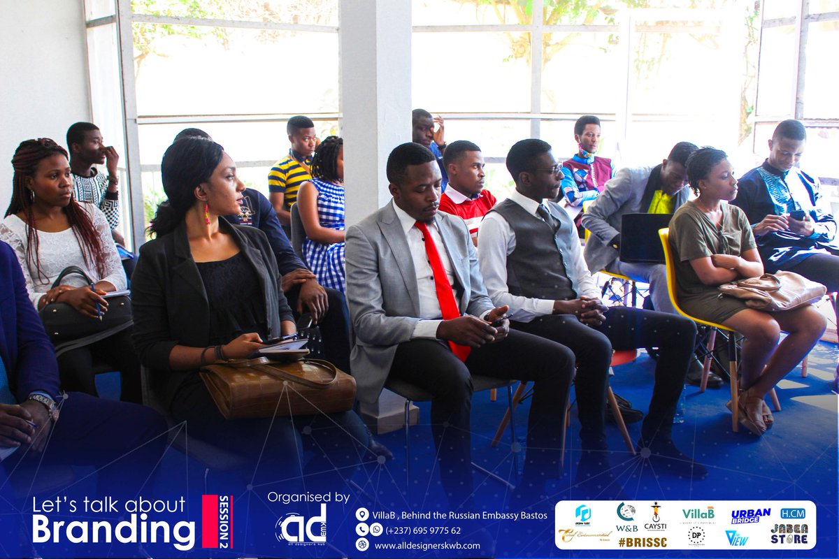 AllKwb's tweet photo. Second session of the Meetup: on "let's talk about Branding"

We thank the panelits, our patners. @villab_hub  the house were dreams are possible.

We thank all the the invitee's from session 1 to session 2.

Stay tuned more concepts are coming on.

#branding #brandingincameroon https://t.co/jx8xiYun8s