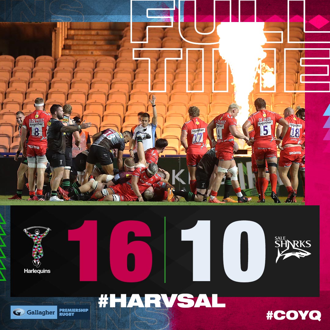 Harlequins's tweet photo. 🔥 RUGBY IS BACK!!! 🔥

#COYQ #HARvSAL https://t.co/2JayLc2XQS