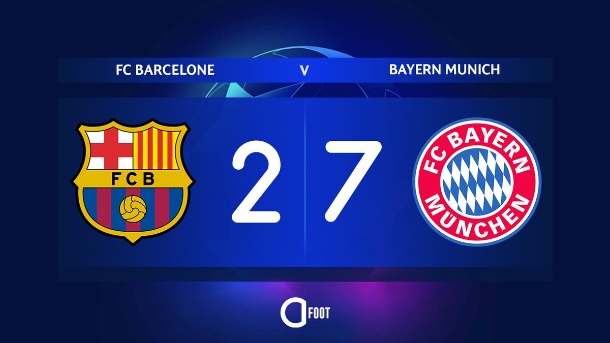 ⚽ BUUUUUUUUUUTT DE COUTINHO !!!

BARCELONE 🇪🇸  2-7  🇩🇪 BAYERN