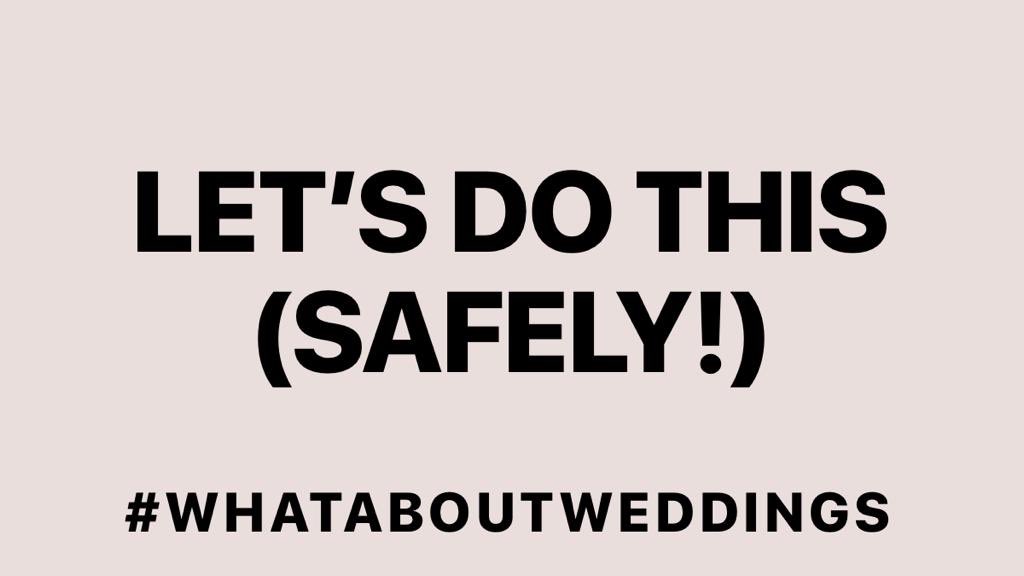 After another rollercoaster week, here’s a recap of where we are right now after all the recent changes and exactly what we’re still campaigning for - lovemydress.net/30-reception #whataboutweddings