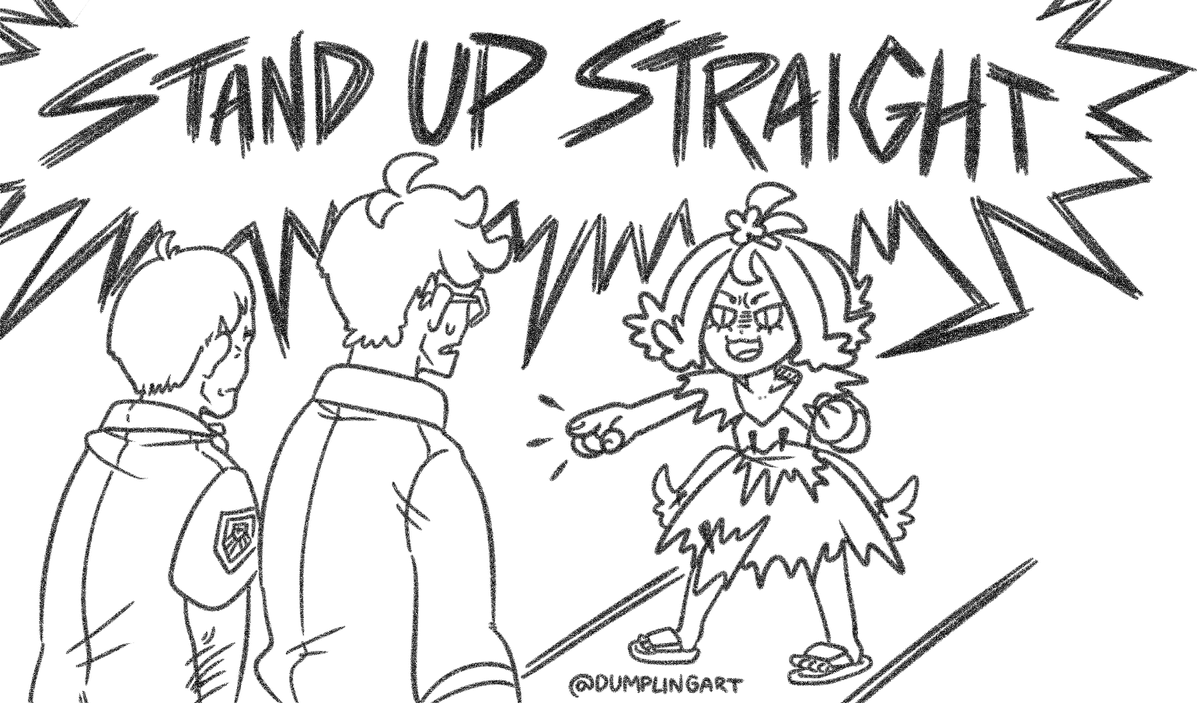 acerola has had ENOUGH of her uncles' back problems
last panel acerola has me in stitches pffff
#PokemonSunMoon