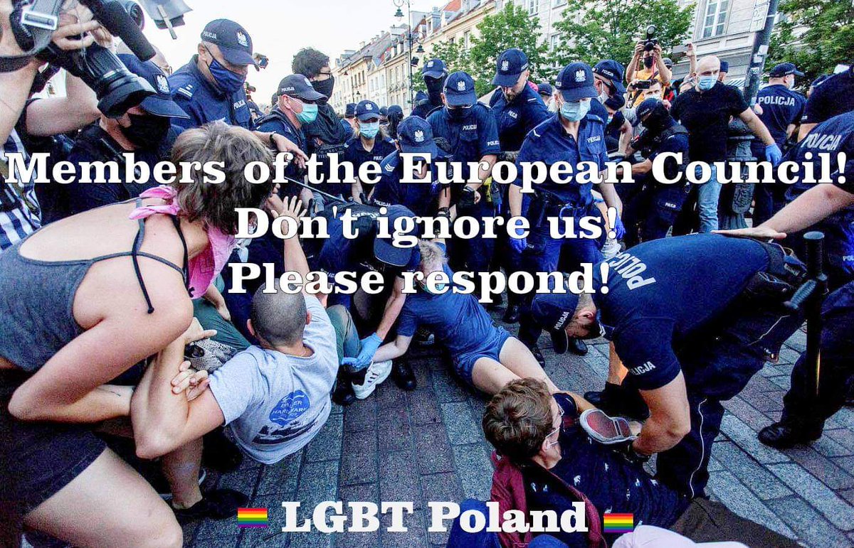 marcinmod's tweet image. Hi guys! Following recent events in Poland, I have created this post to ask for the reaction of EU Council. Please stand with us and share it. &amp;lt;3
#LGBTQtogether #LGBT