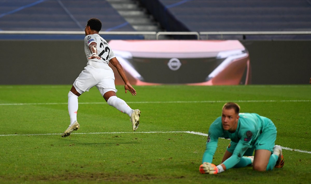 BitacoraPma's tweet photo. #UCL #FCBvsBAY FC Barcelona 2-8 FC Bayern Münich: ¡Sin mostrar misericordia alguna, el equipo le da una humillación de escándalo a los blaugranas, y avanzan a semifinales!

(📸cortesía @ChampionsLeague) https://t.co/oon7Ja2AU9