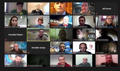 ASIS_215's tweet photo. Encuentro virtual de profesionales del capítulo. Gran concurrencia. Muchas gracias a todos! https://t.co/KWHVoKBAo1