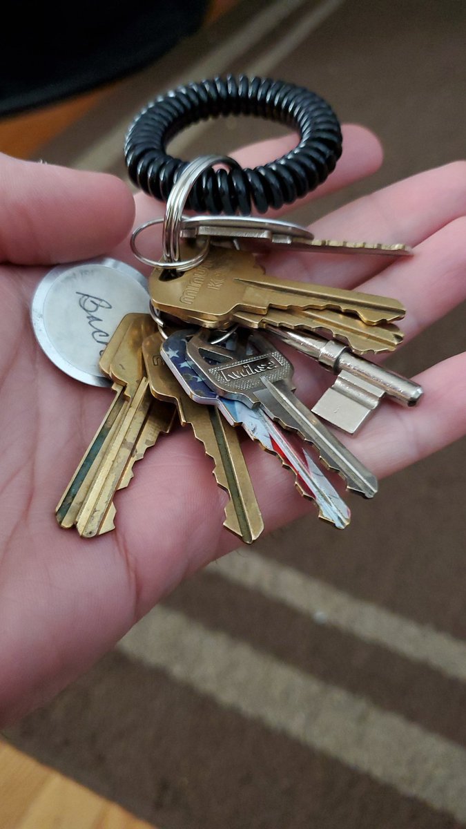 patrickaxe's tweet image. #keygang picked up keys to the new house tonight also.