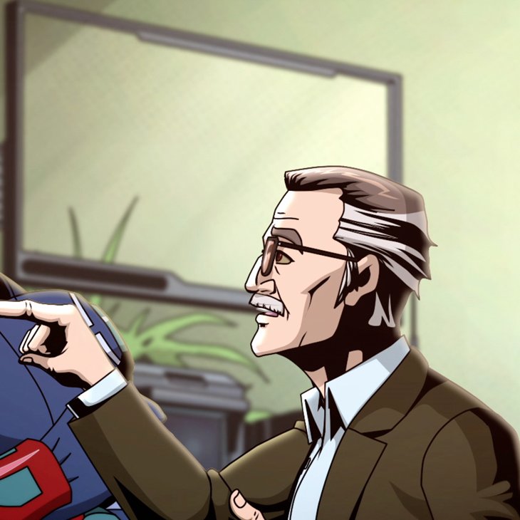 Which of these Stan Lee cameos is anime vs western???