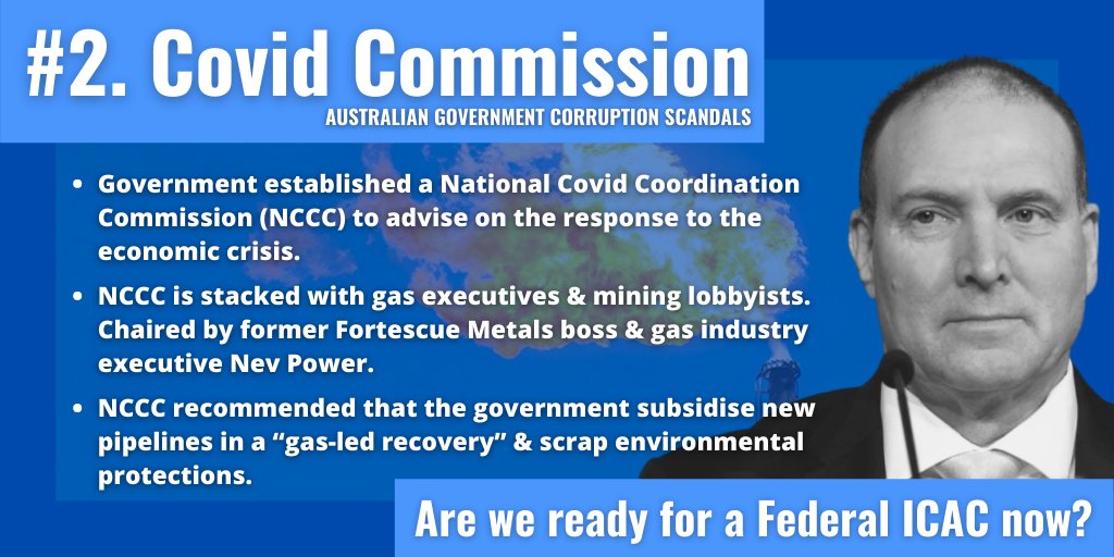 Australian Government Corruption Scandals #NCCC & Neville Power  @FortescueNews 2/17