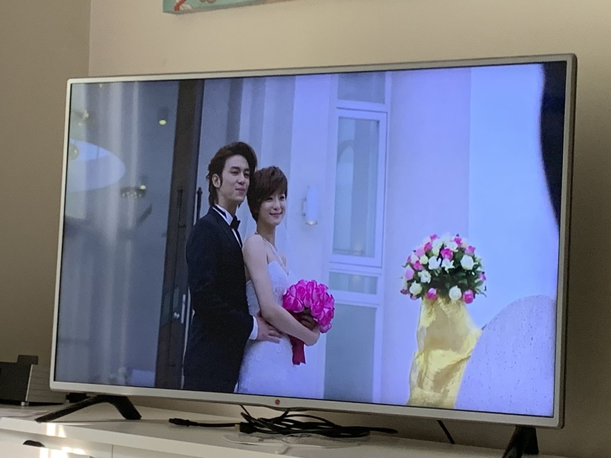 At the couple’s wedding, Yanou wears a wedding dress for a portion of the ceremony then changes into a tux for wedding photos because, as everyone agreed, she looks real good in a tux.