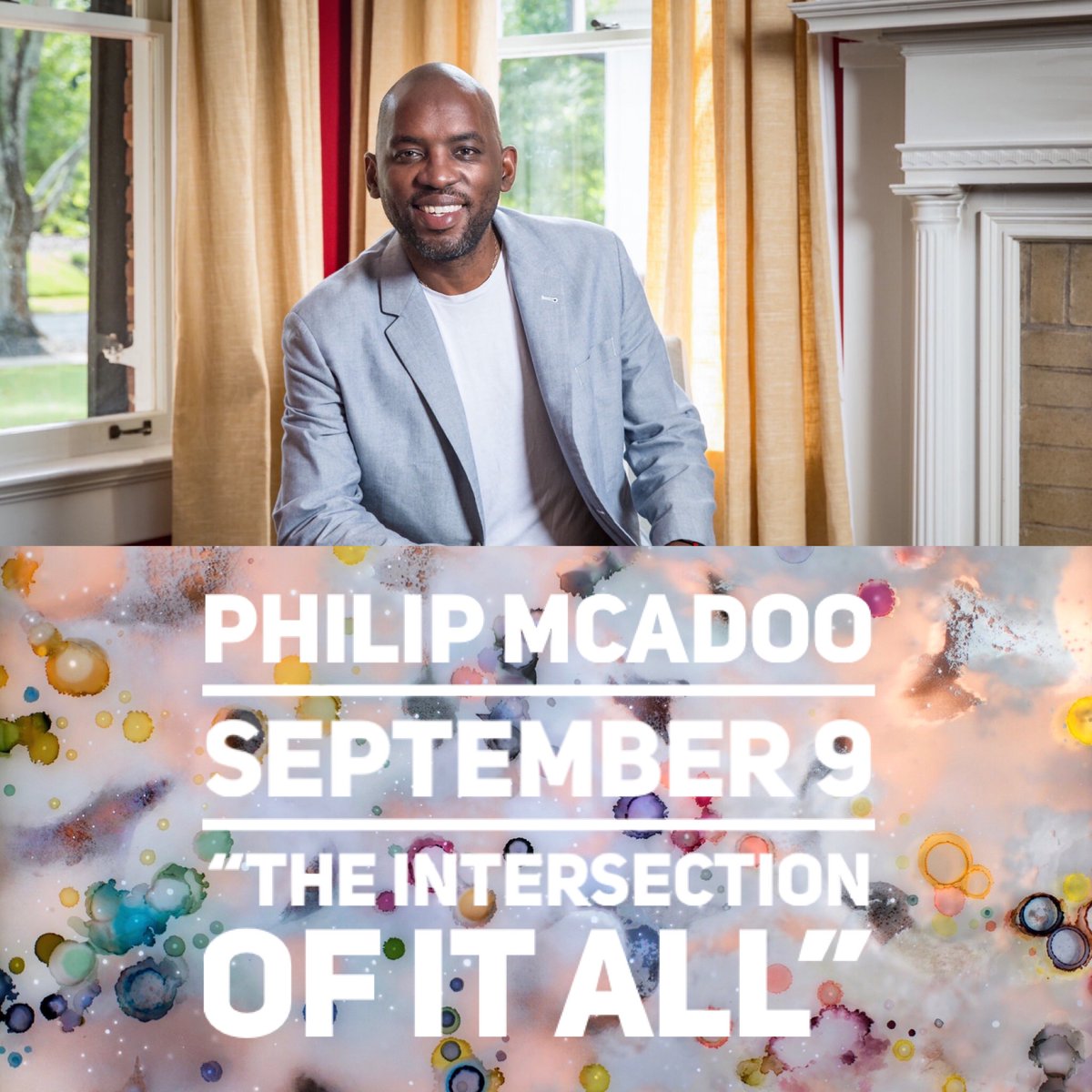 Save the date for our next #cedethestage with <a href="/PhilipMcAdoo/">Dr. Philip McAdoo</a> on Sept. 9th follow us on IG to learn about what he will do that day as well as more about Philip.