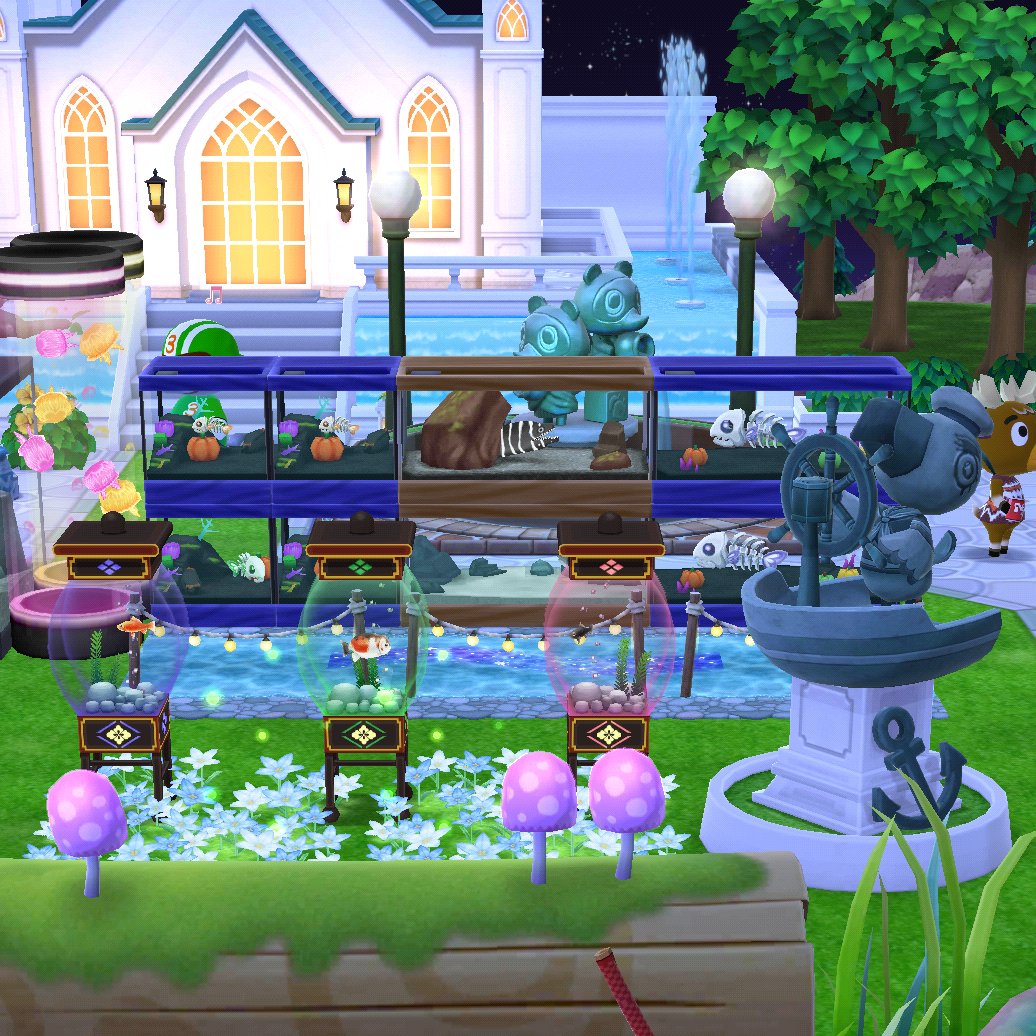 Beanpodbabbles's tweet photo. #gulliver #fish #cute #fishtanks #PocketCamp #AnimalCrossing https://t.co/4oMEgjci4h