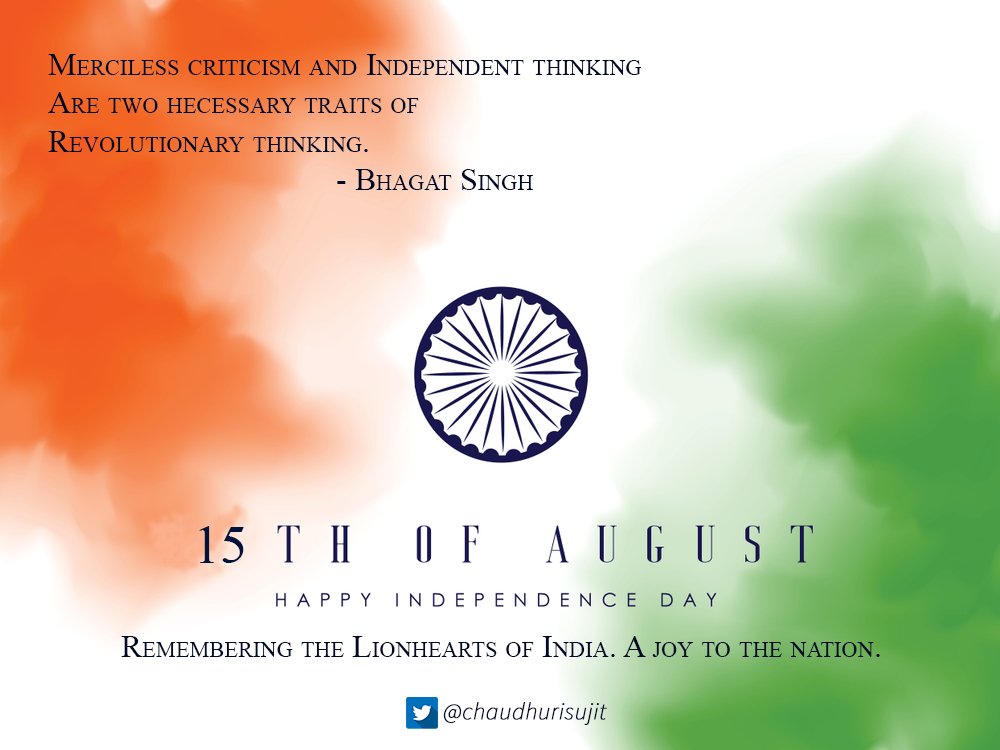 Nothing is more precious than Independence and Liberty. Happy Independence Day! Live the essence...