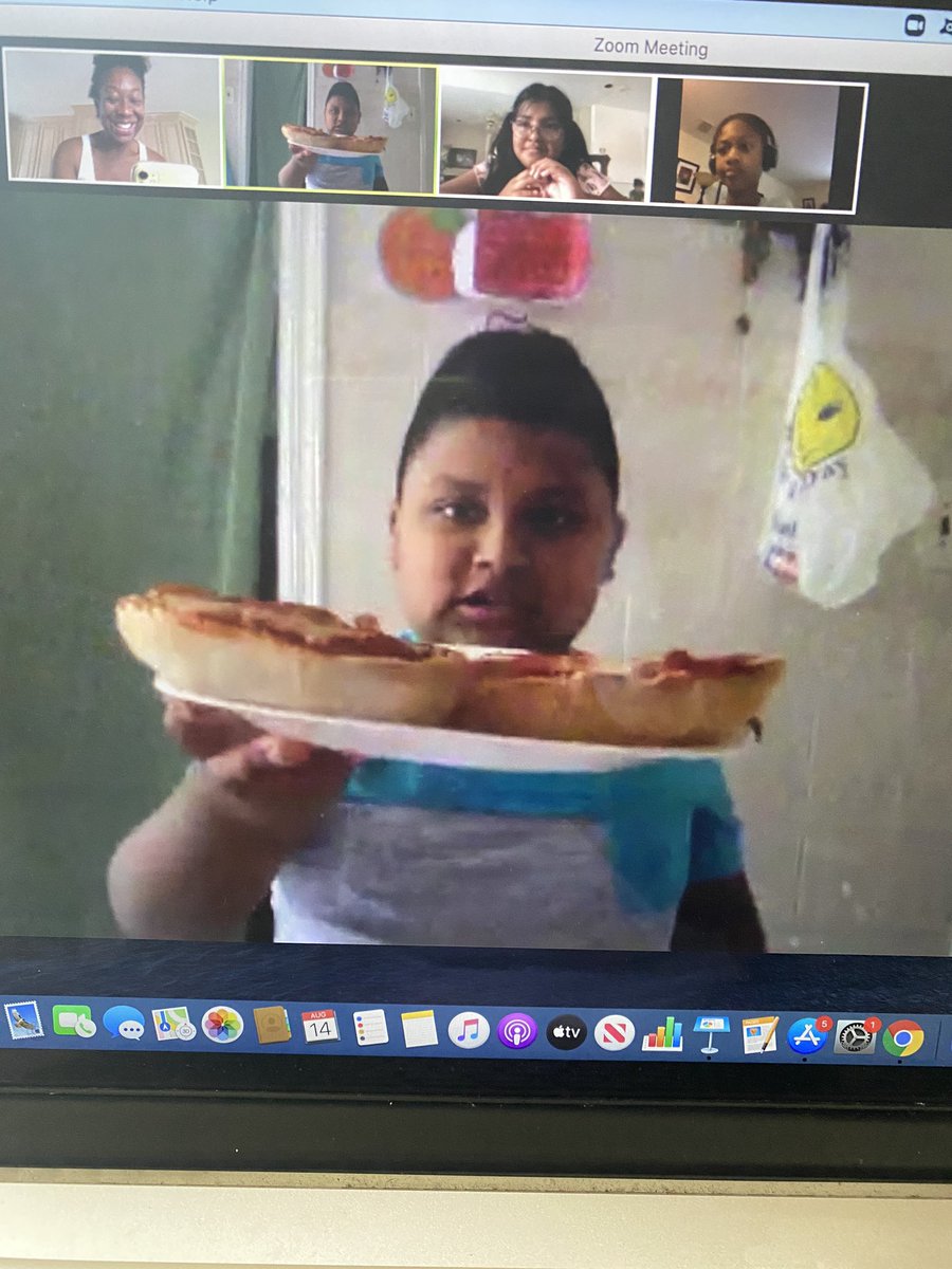 EdwardsAAA1's tweet photo. Had a wonderful summer with my students. I appreciate the students and parents for their hard work and enthusiasm. Today we had a virtual dance and pizza party. Good bye until September. @EdwardsAAA1 @LBPSsummer2020 https://t.co/uI51nZwirz