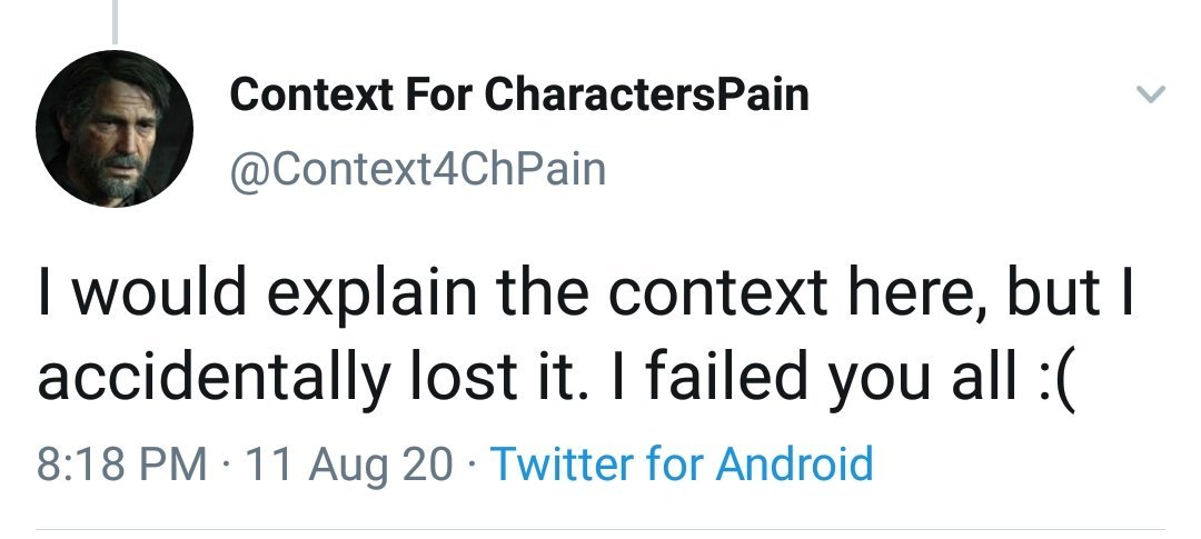 Characters that went through more pain then her. tweet media