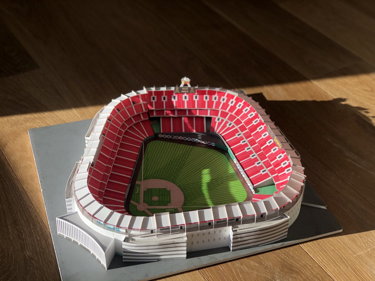 Paper Stadium #19Angel StadiumConvertible between the 1960's, 1980's, Ram's football, and present day. The first time I've done such a thing!Full video: