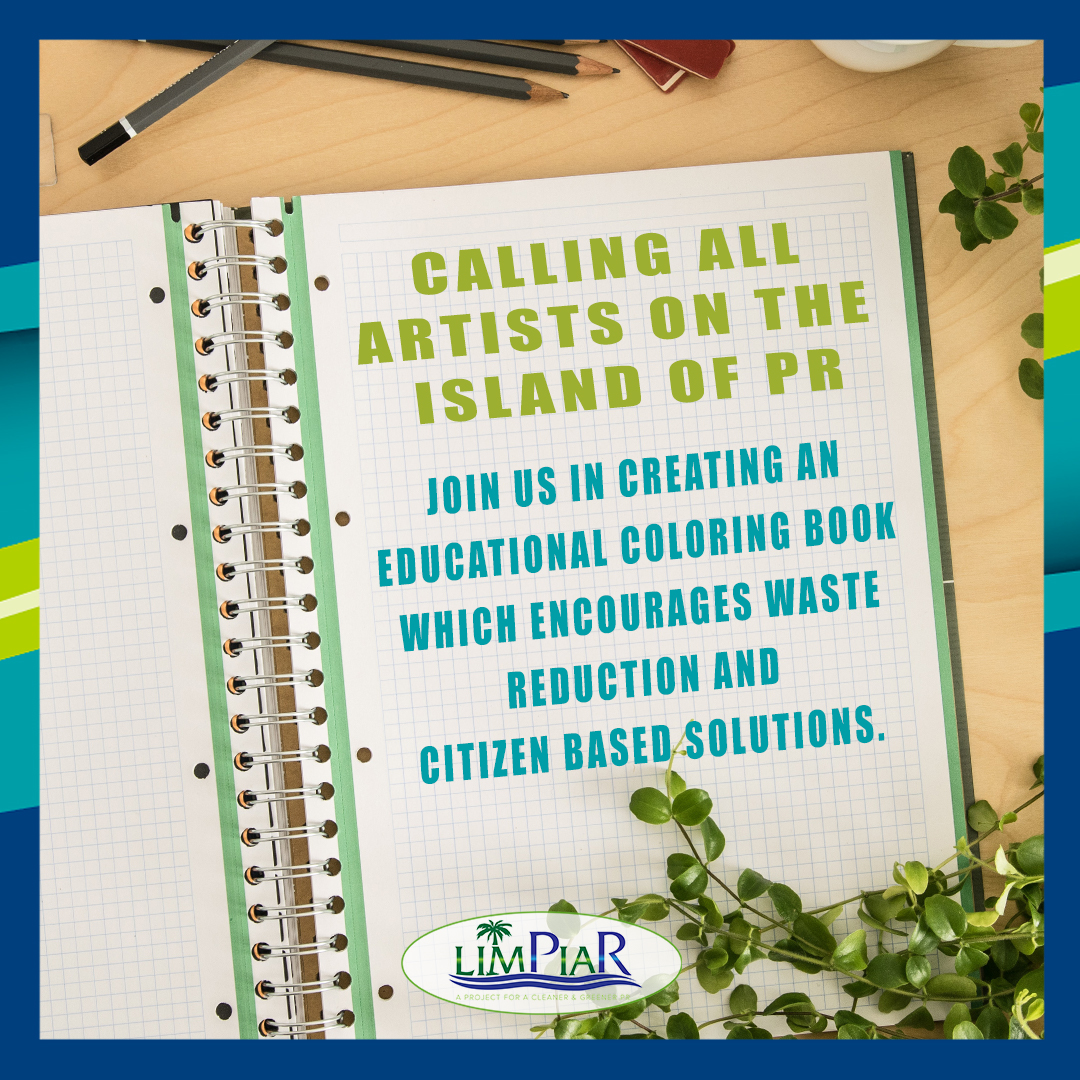 LimPiaR_Project's tweet photo. 1 of 3 - If you are interested please contact Auraluz Guzman at 787-238-0217 or auraluz@limpiar.org for further information regarding this amazing project.  

Criteria for your submission:
Deadline is September 15, 2020 
Submissions should go to auraluz@limpiar.org
#PuertoRIco https://t.co/FLLgNAKl0F